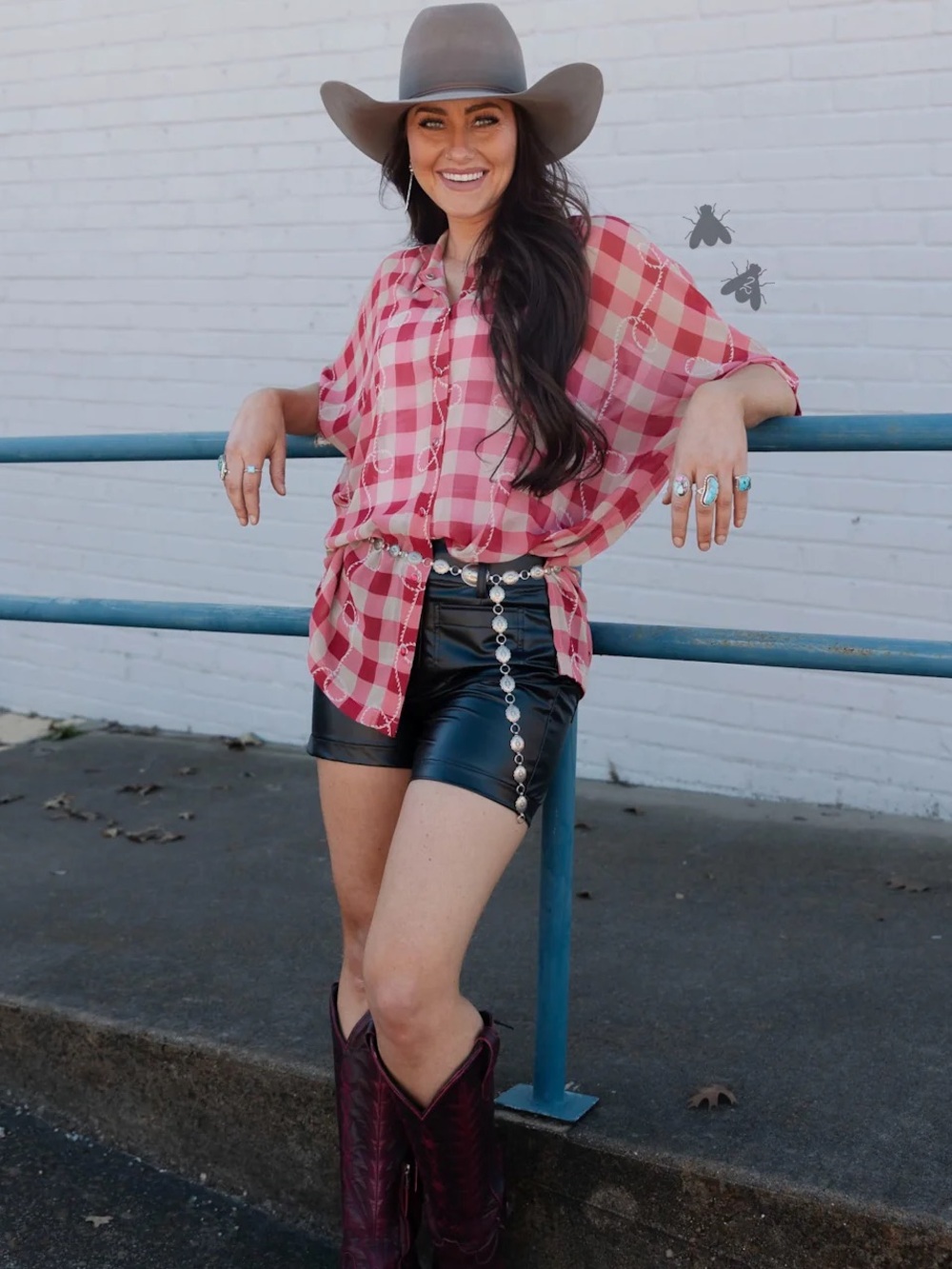 Gingham Rope Top - Picture 5 of 7